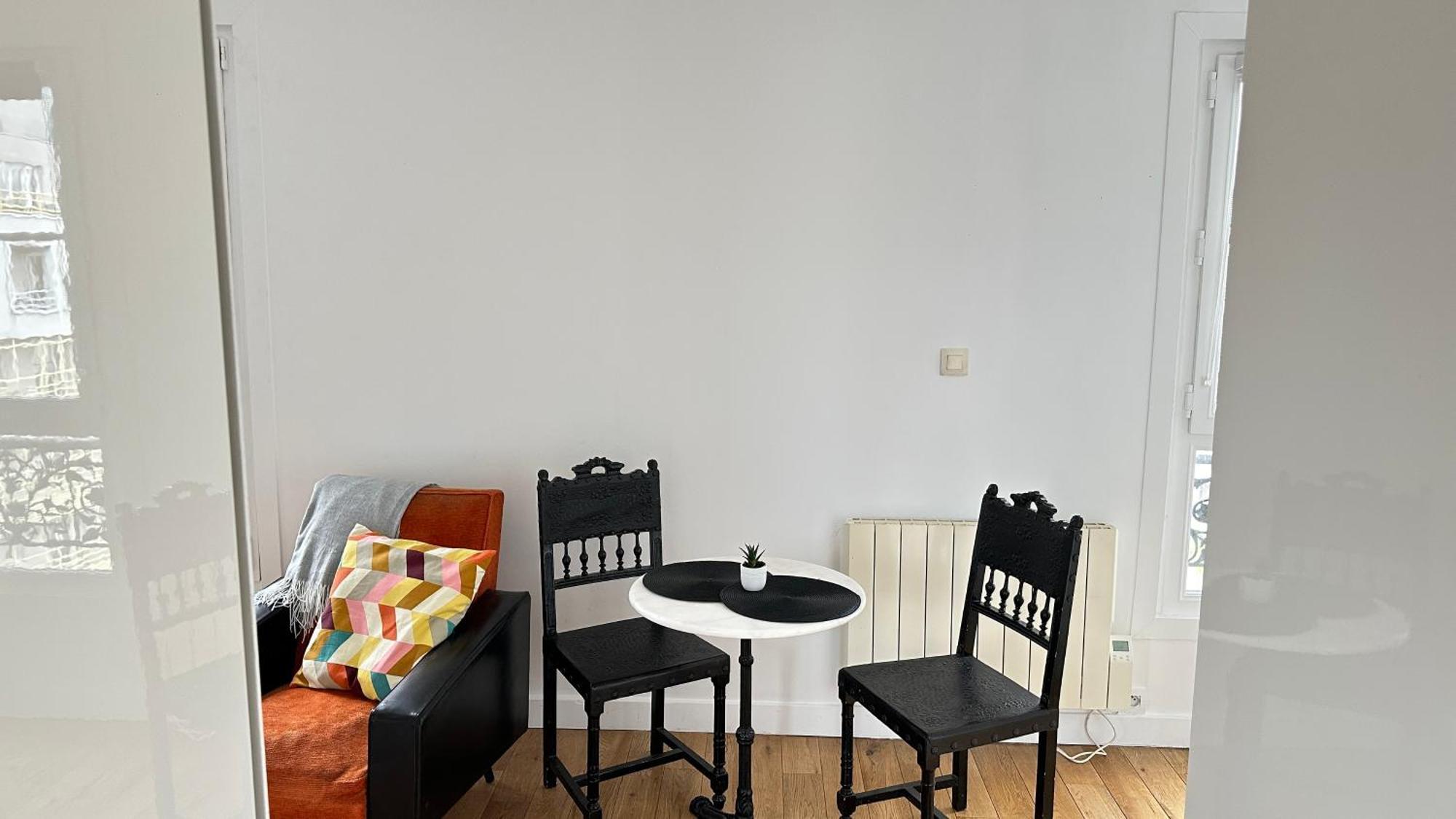 Apartament Charmant Studio Au Coeur Du 18E Paryż Zewnętrze zdjęcie